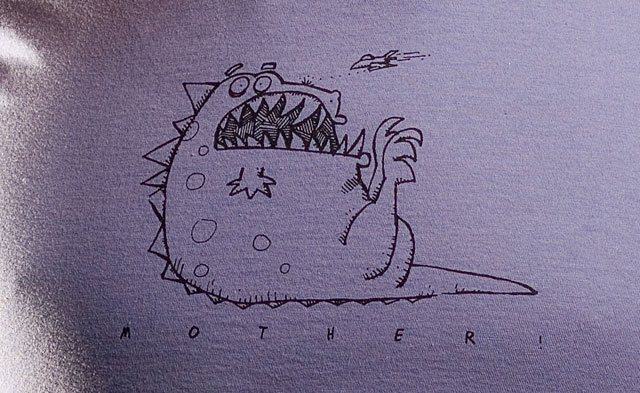 Mother! Godzilla Guy's Tee, Slate